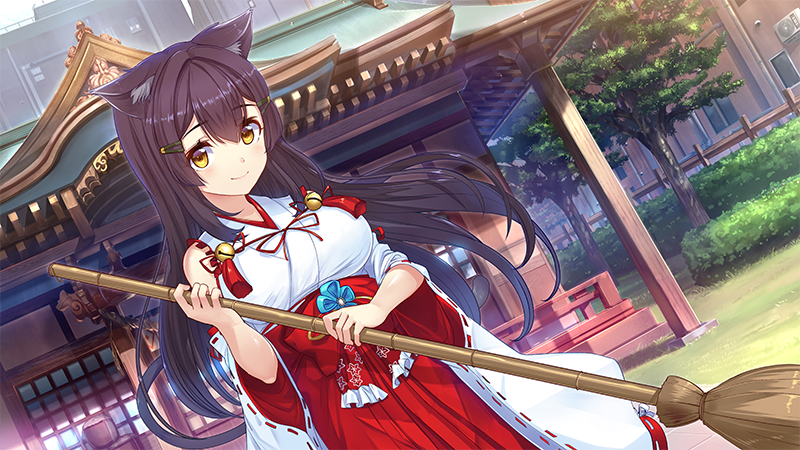 图片[1] - 【Gal】【PC/PE/汉化】神社里的猫巫女 / NekoMiko  - Hikarinagi